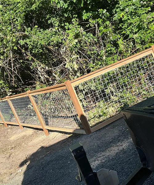 Hobby Farm Fence Installation in Sammamish 